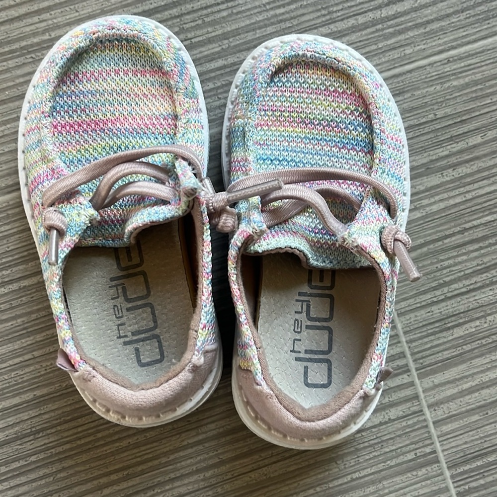 Multicolor toddler Hey Dudes